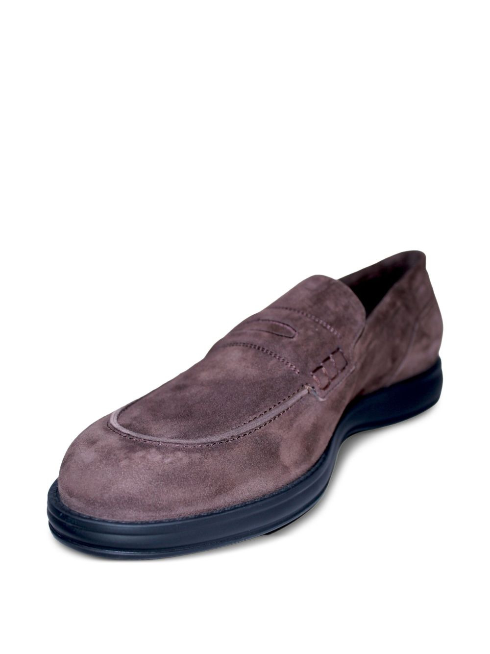 suede penny loafers - 3
