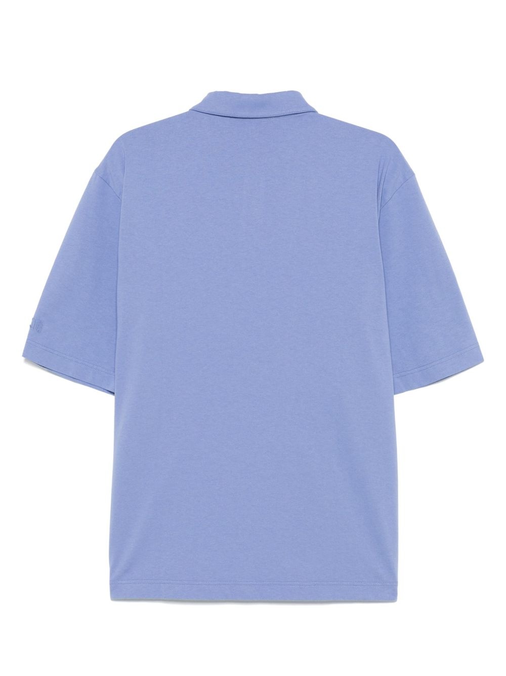 compact jersey polo shirt - 2