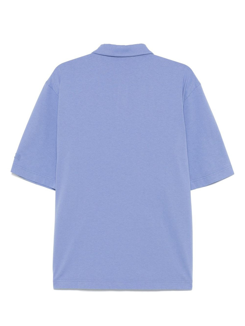 Marni compact jersey polo shirt outlook