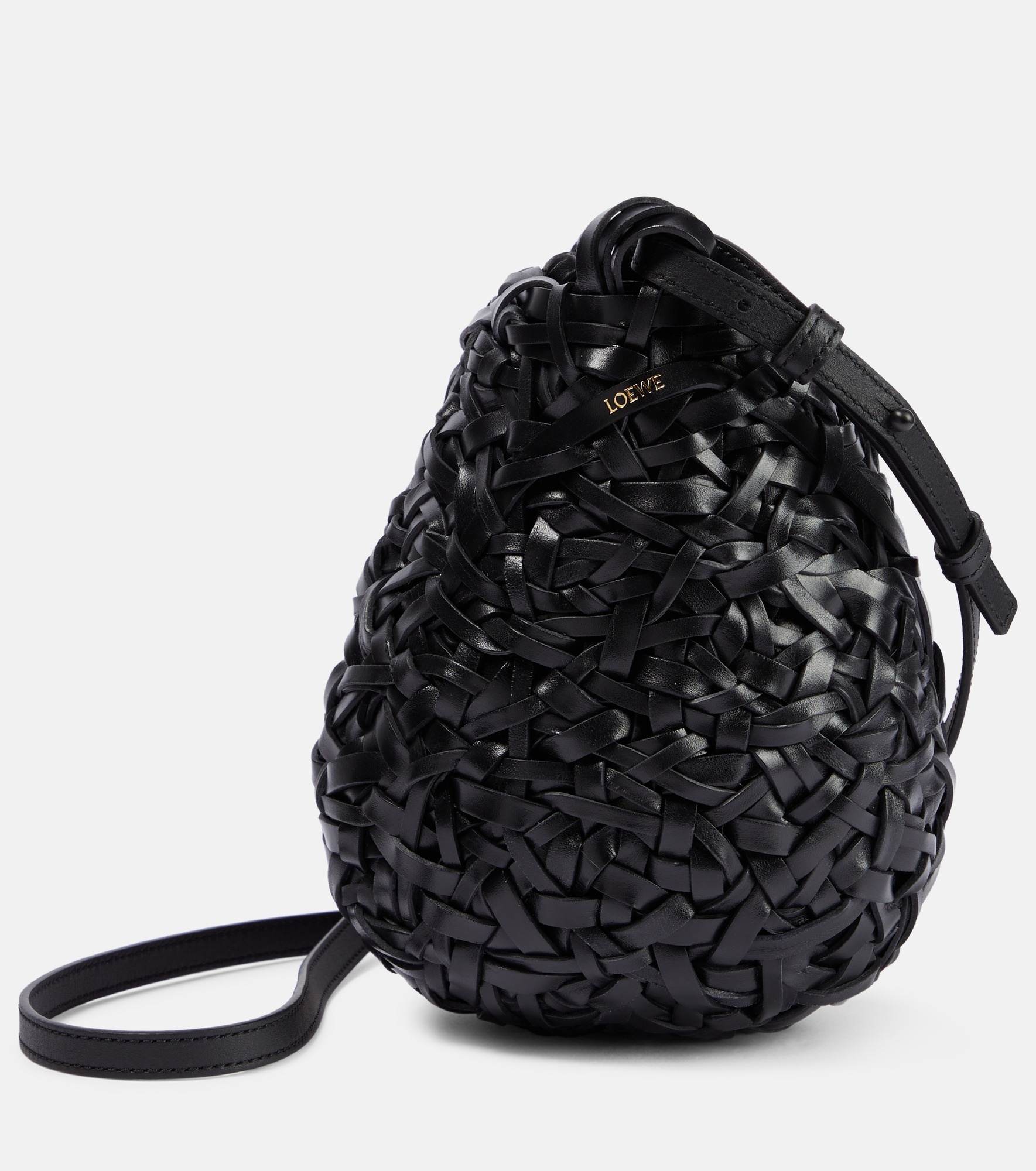 Loewe Nest Small leather basket bag | mytheresa | REVERSIBLE