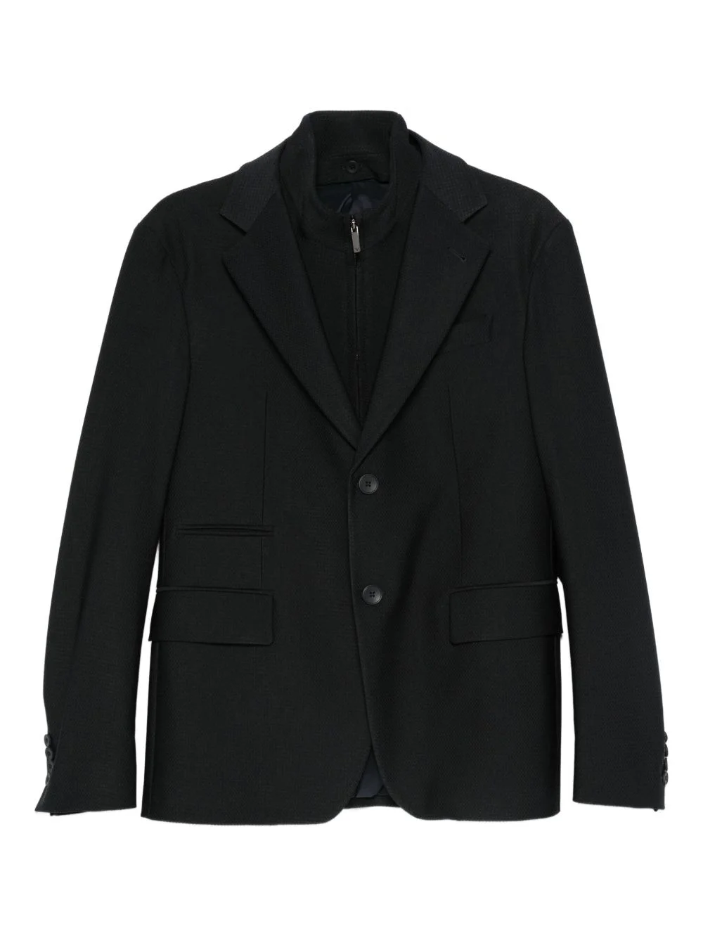button-fastening blazer - 1