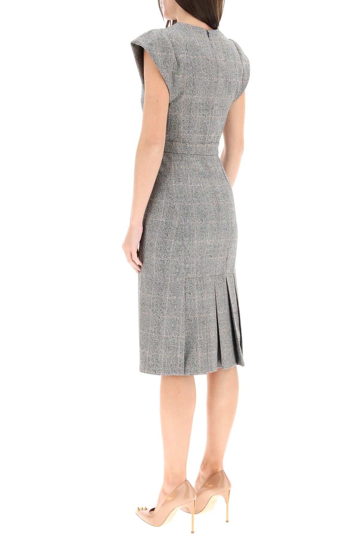 PRINCE OF WALES SHEATH DRESS - 4