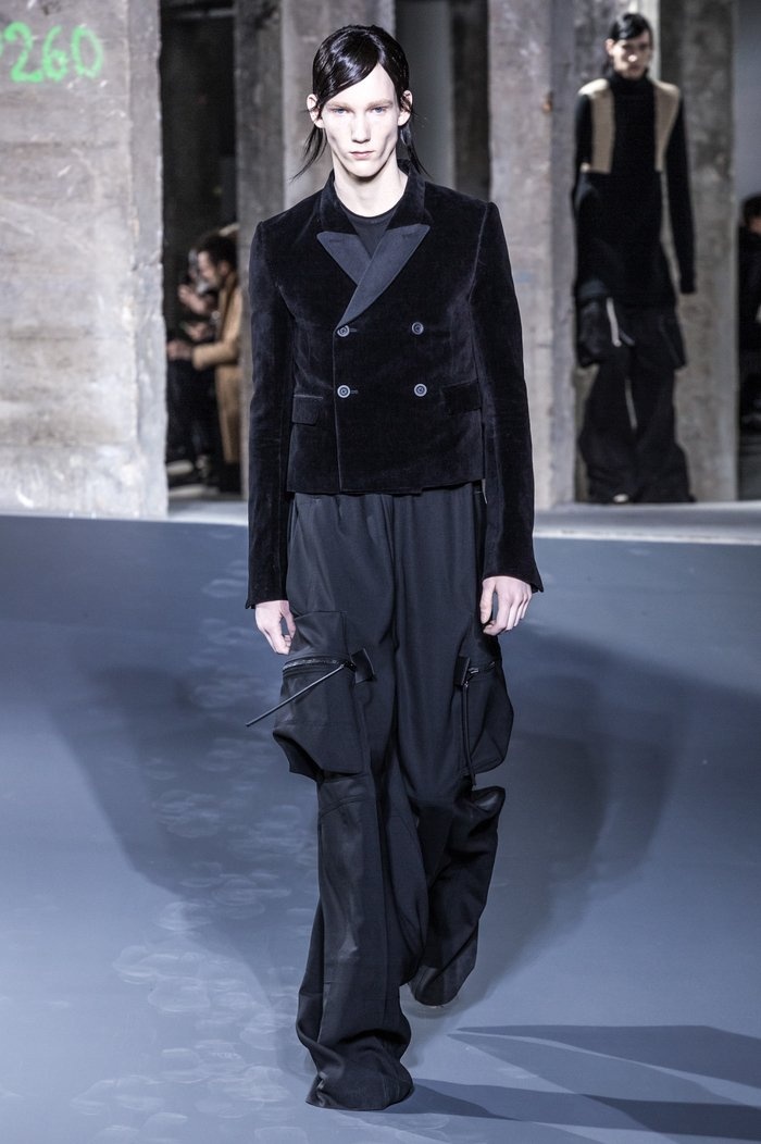 Rick Owens Fall 2016 Mainline Mastodon Checkered Plaid Wool Sample Colourway Workers Jacket 46 - 17