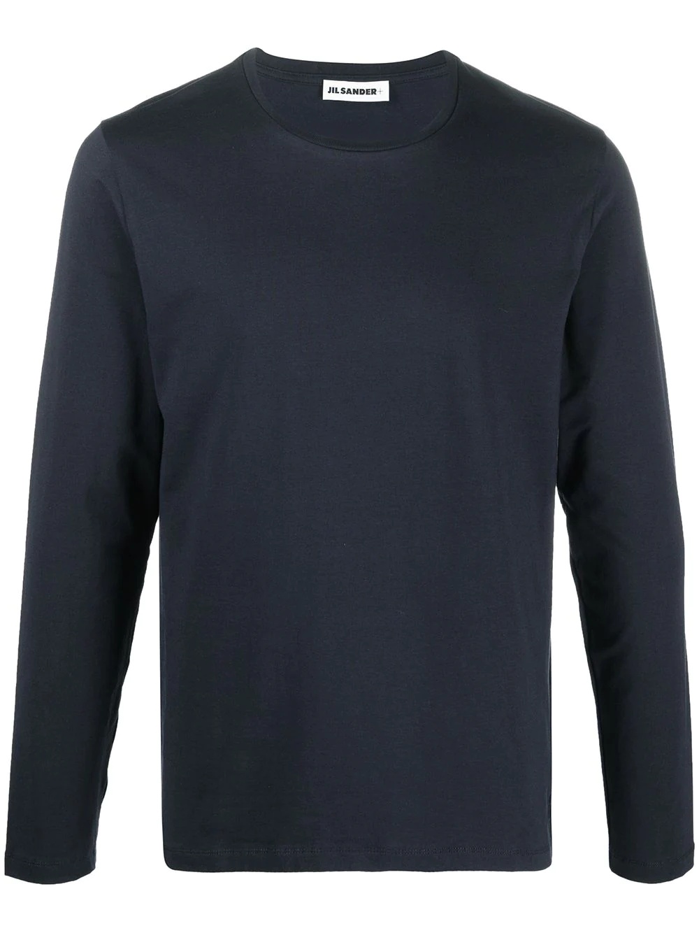 long-sleeved cotton T-shirt - 1