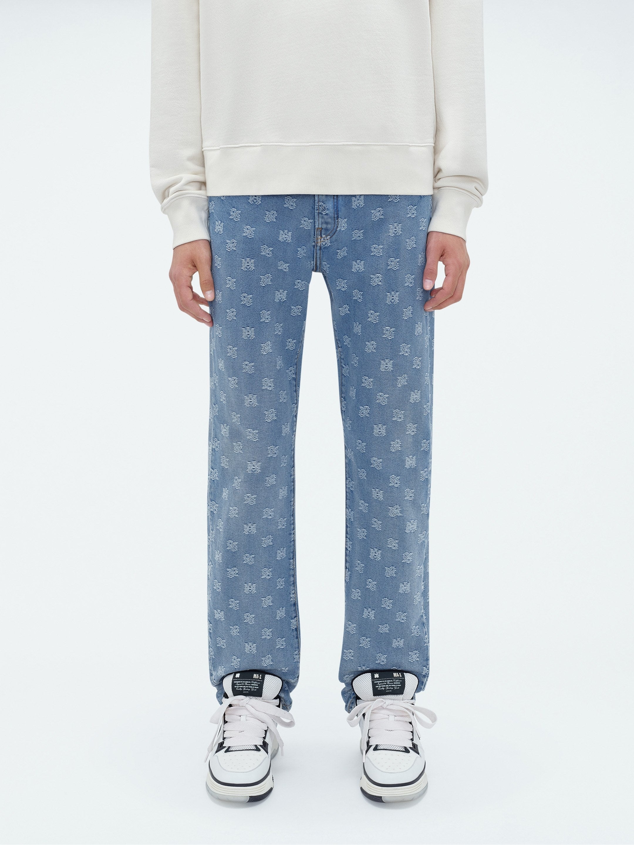 32 AMIRI MA PAISLEY JCQRD STRAIGHT JEAN