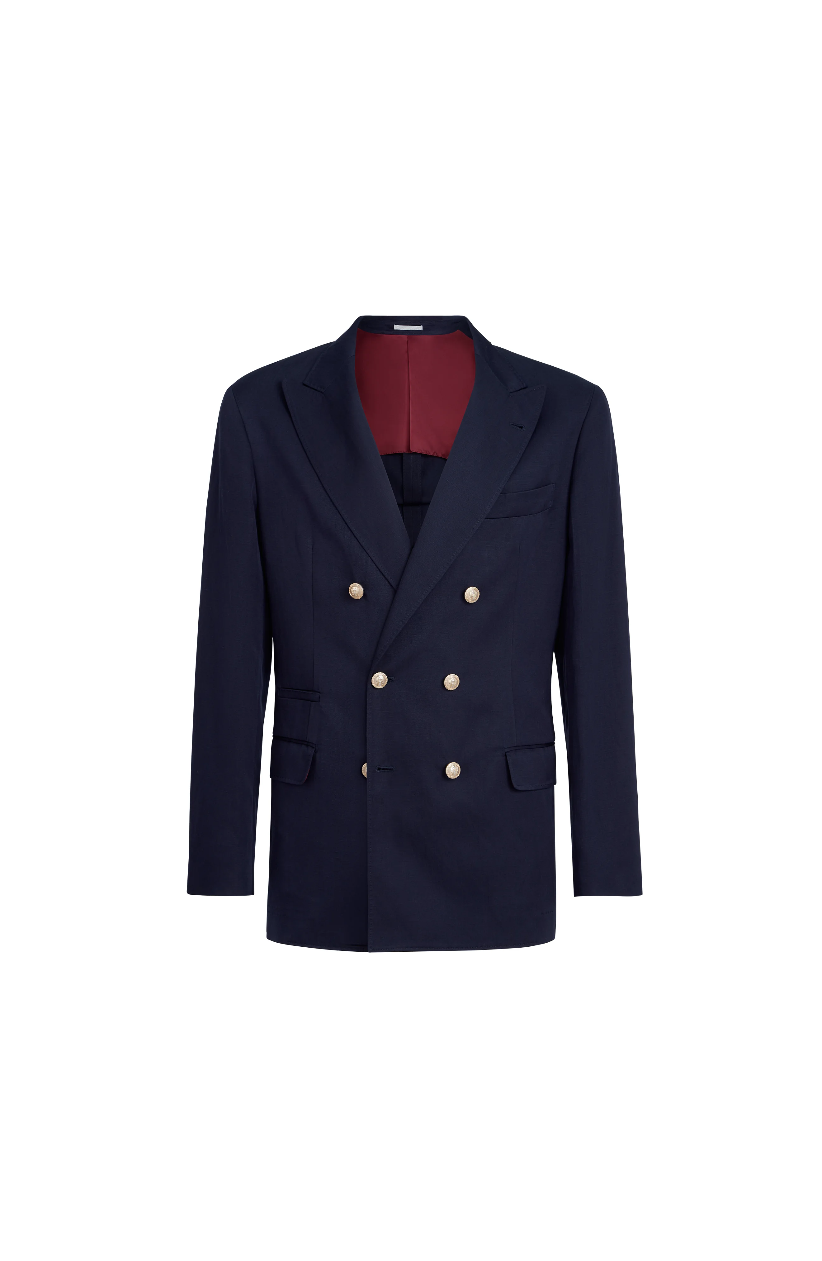 Brunello Cucinelli Twill unconstructed blazer in Navy Blue at Nordstrom - 1