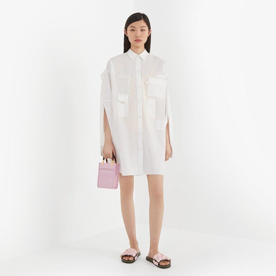 White poplin dress - 4