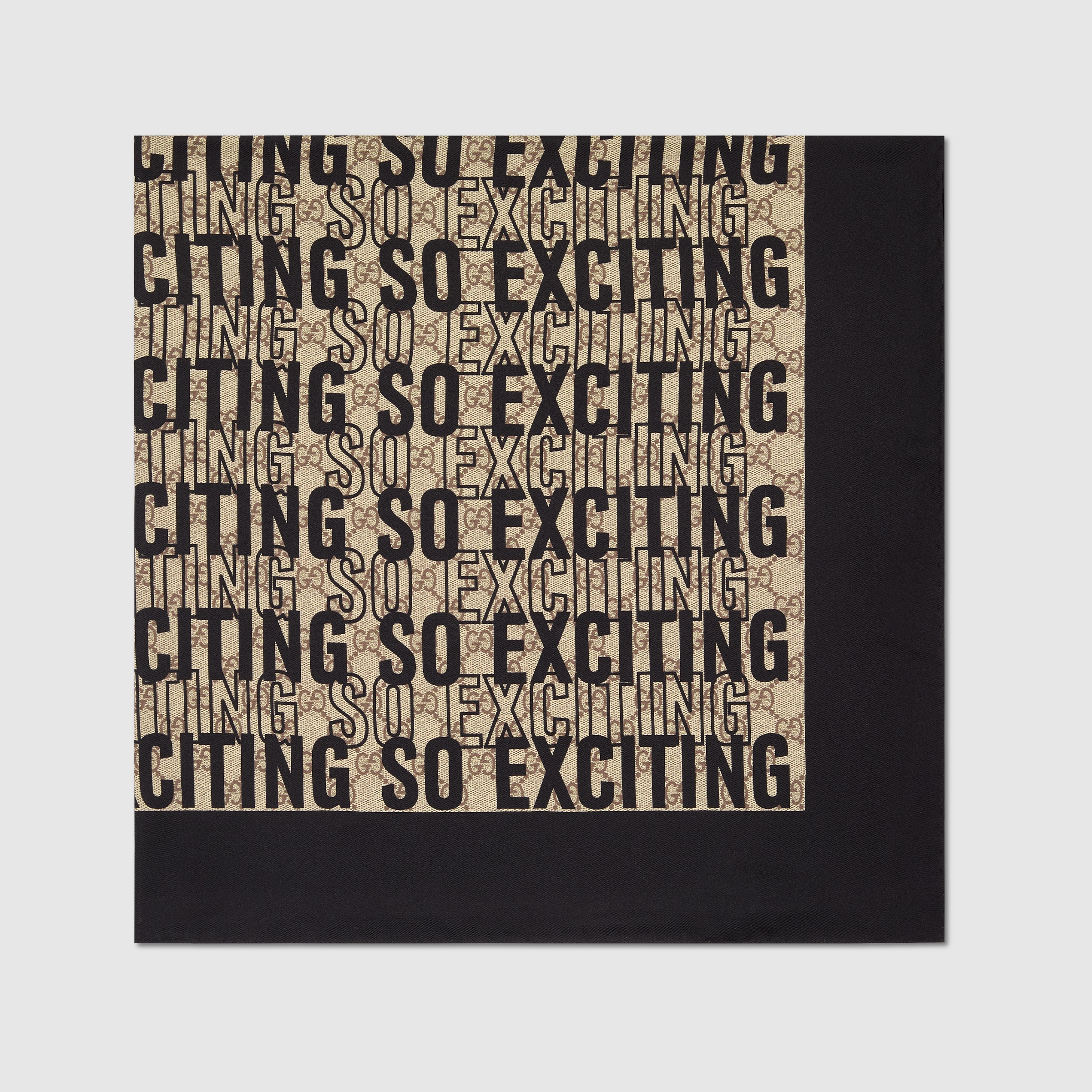 90 x 90 project printed silk carré - 2