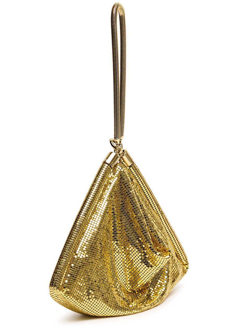 Rabanne Pixel Tube Chainmail Shoulder bag - 2
