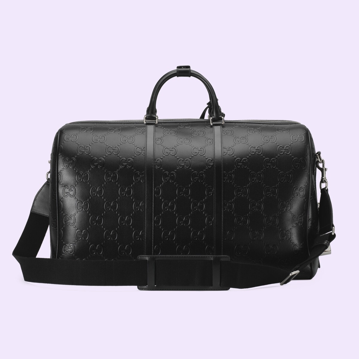 GG embossed large duffle bag - 5