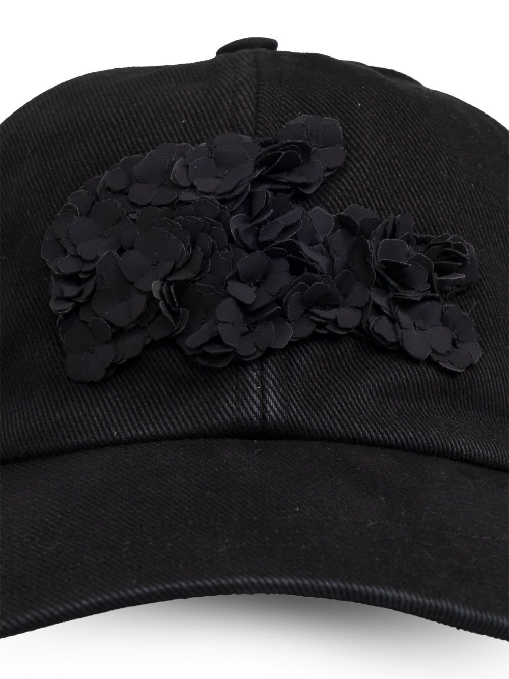 x Lemarié floral-appliqué cap - 3