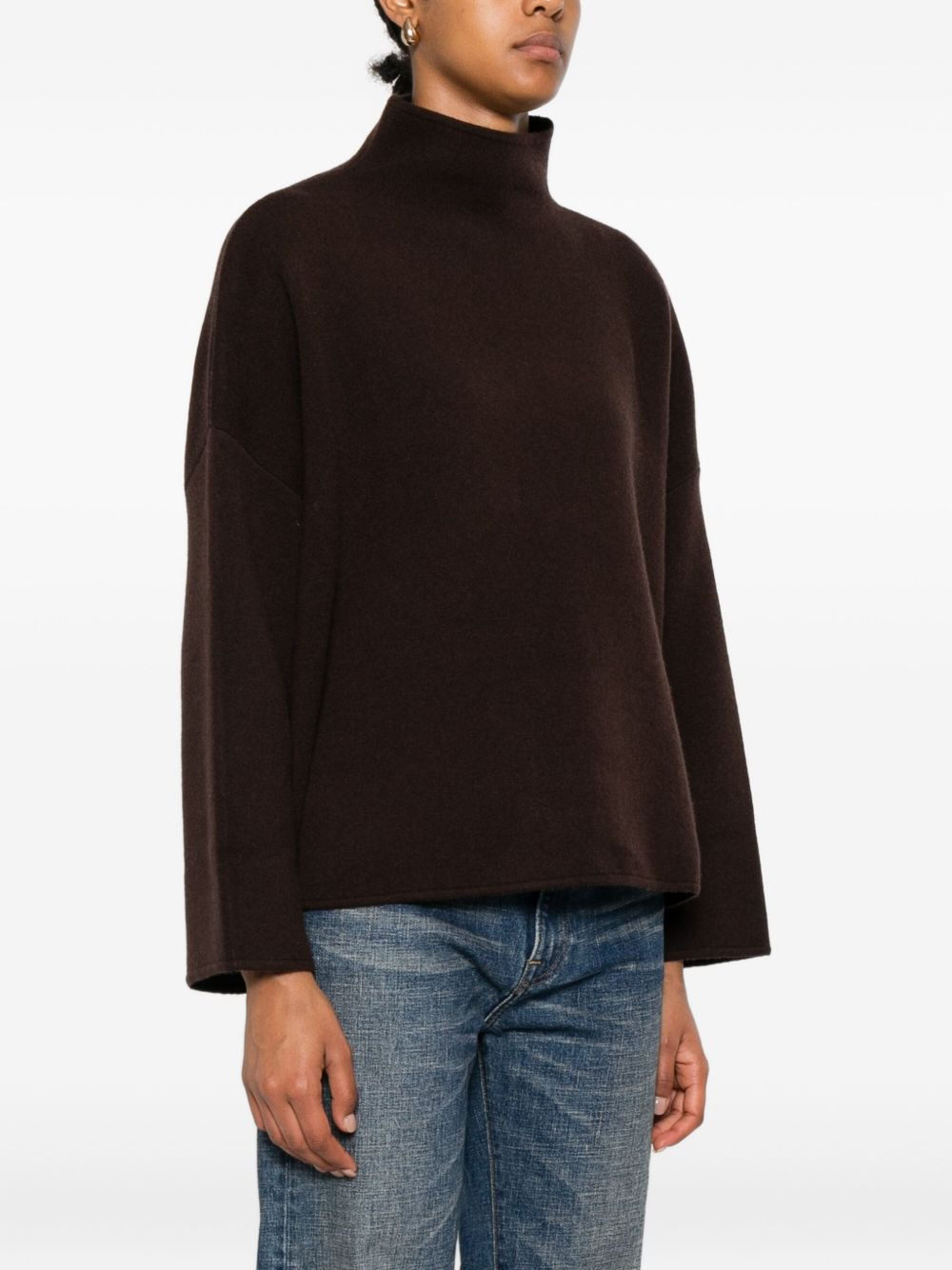 high-neck sweater - 3