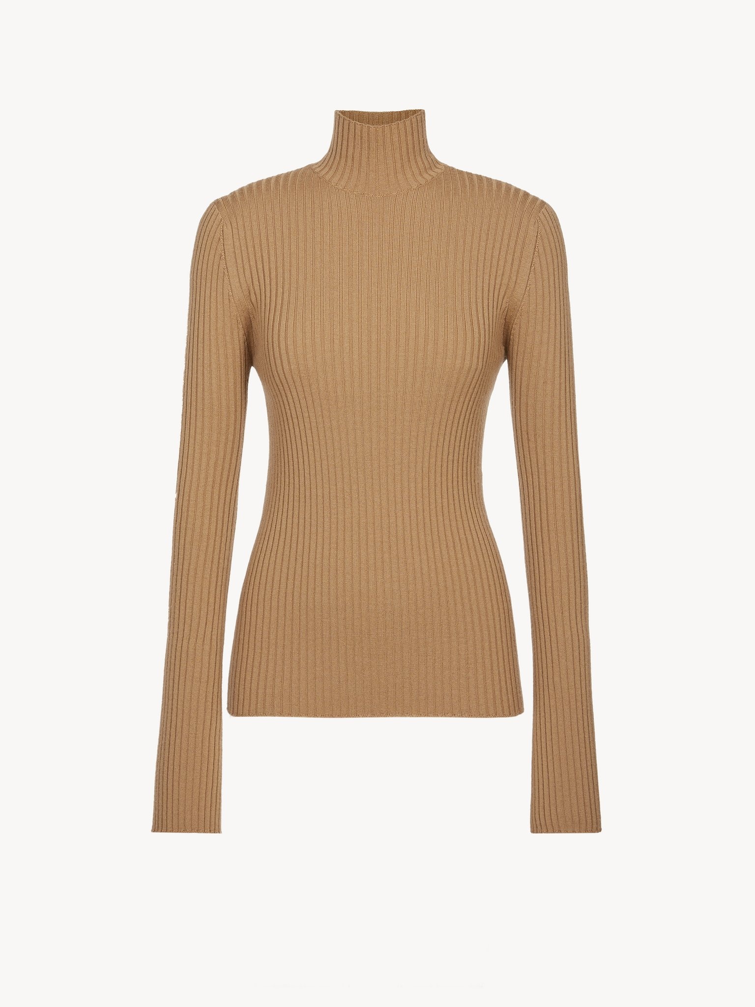 FITTED HIGH-NECK TOP - 4