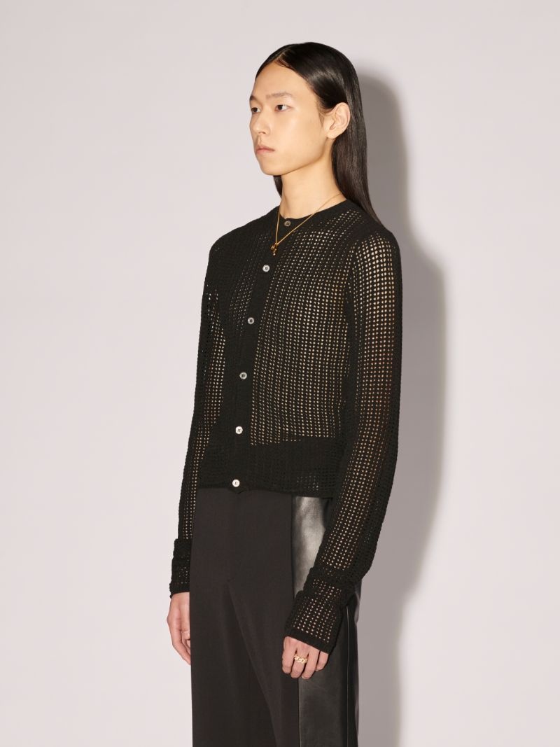 KNIT SLIM CARDIGAN - 5