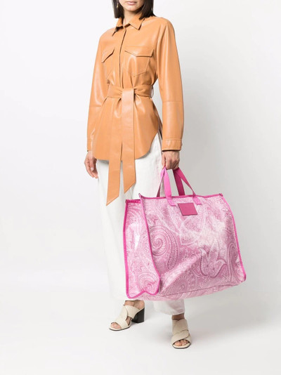 Etro paisley-print tote bag outlook