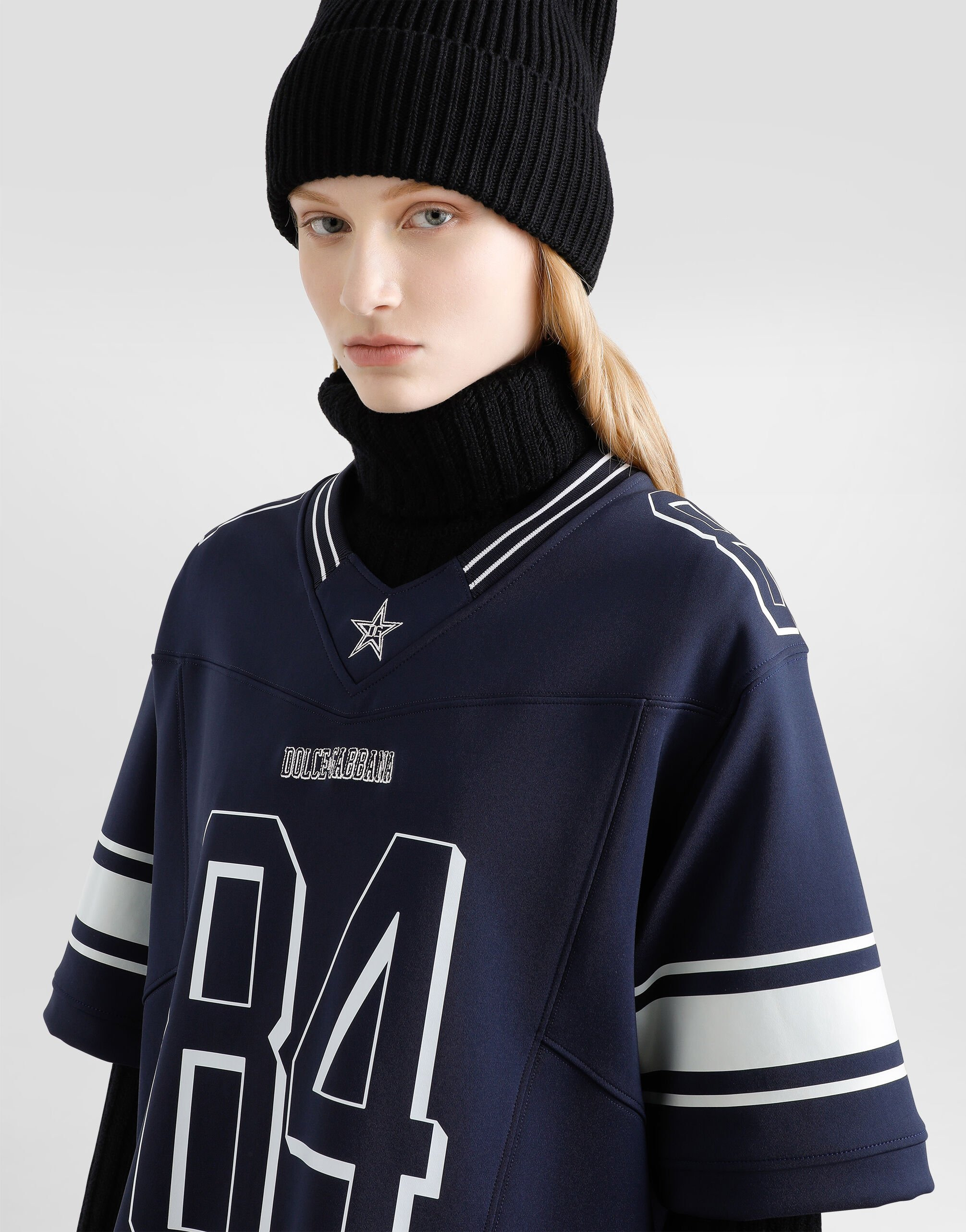 T-shirt with print and patch - 5