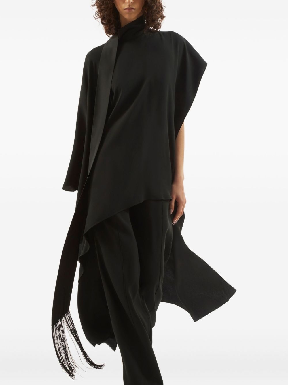 California asymmetric-hem dress - 4