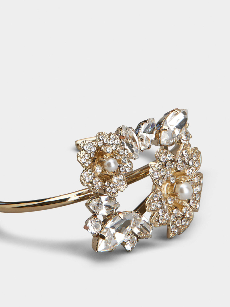 RV Bouquet Strass Pearl Bracelet in Metal 3