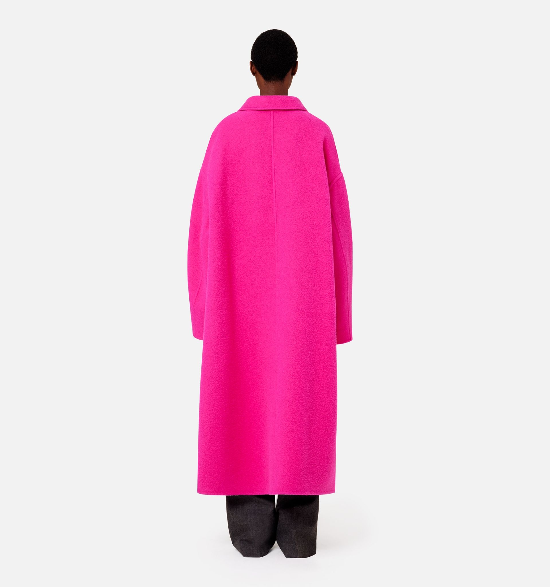 Double Face Oversized Coat - 6