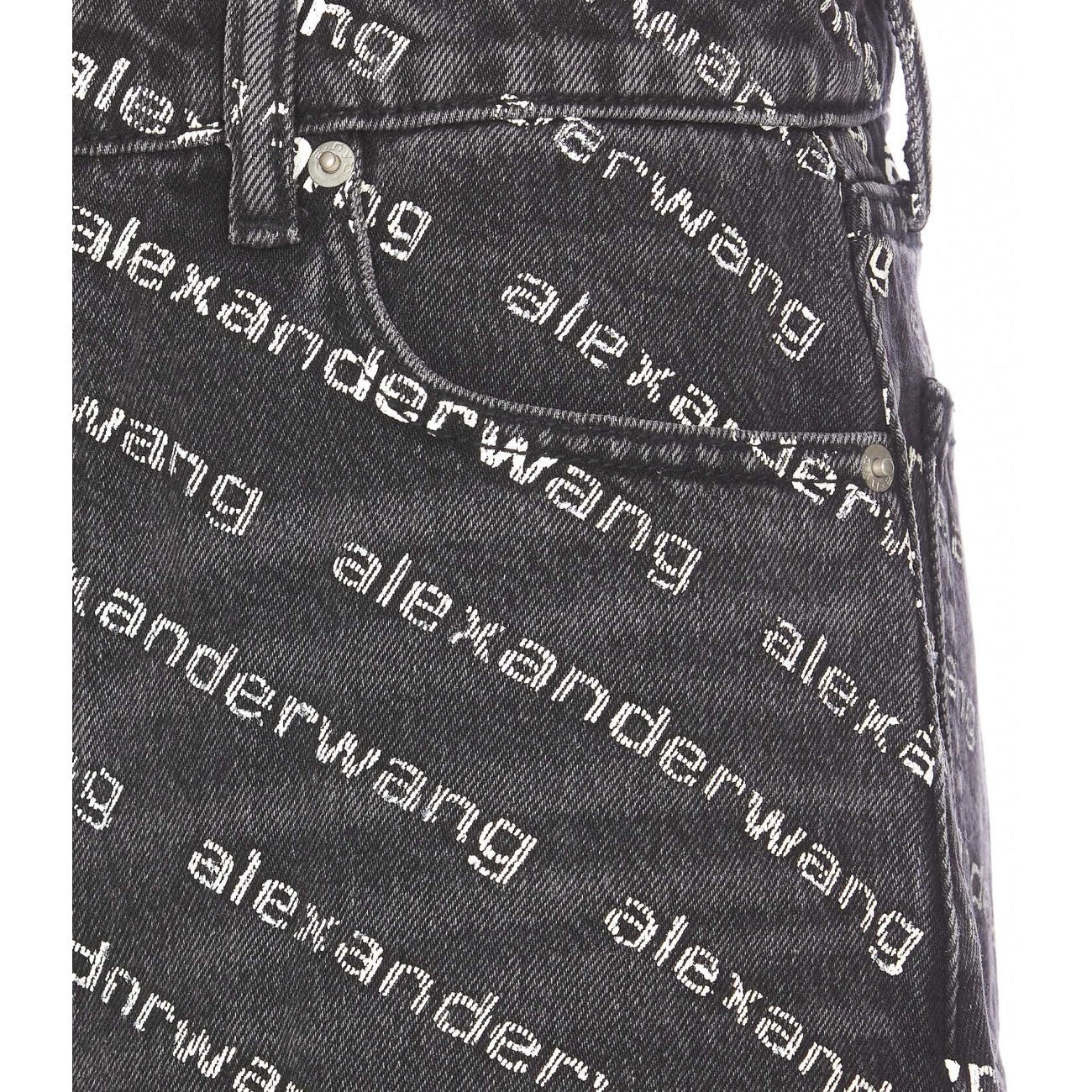 Alexander Wang Women Logo Bite Shorts - 2