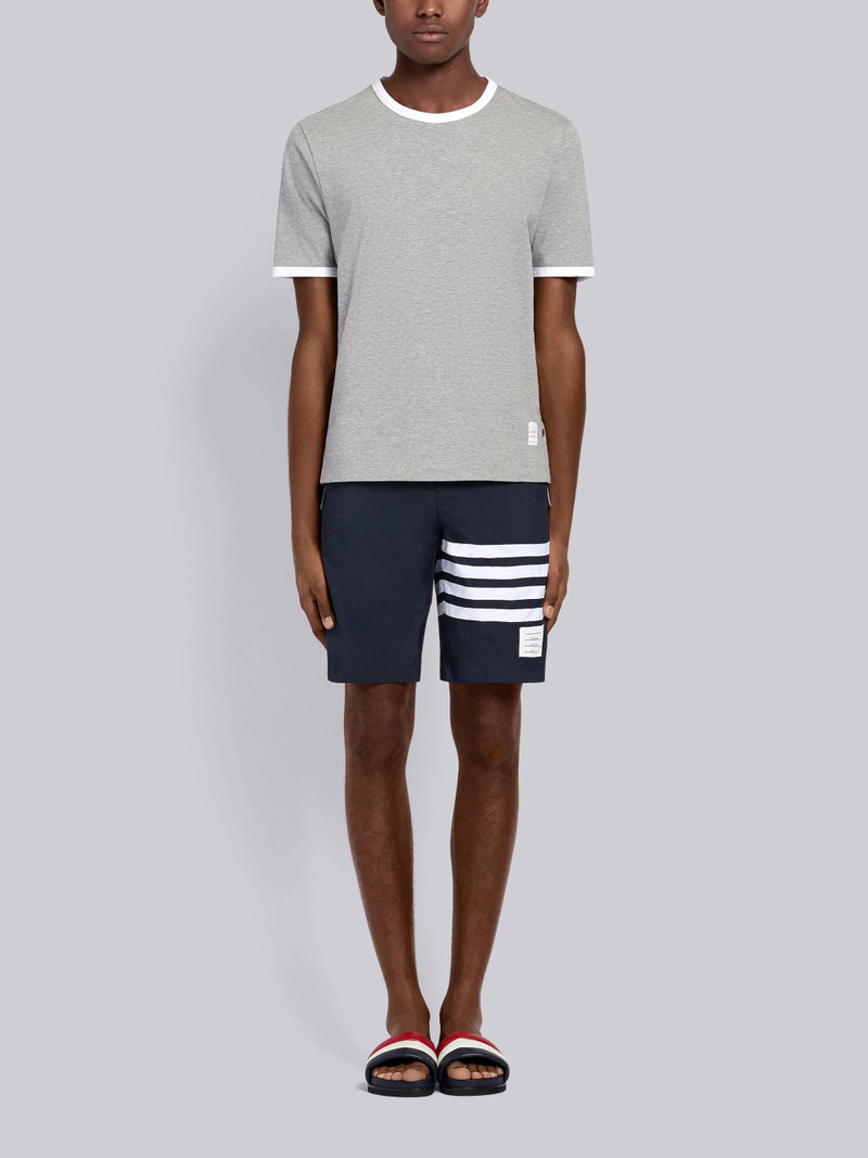 Navy Swim Tech 4-Bar Board Short 4