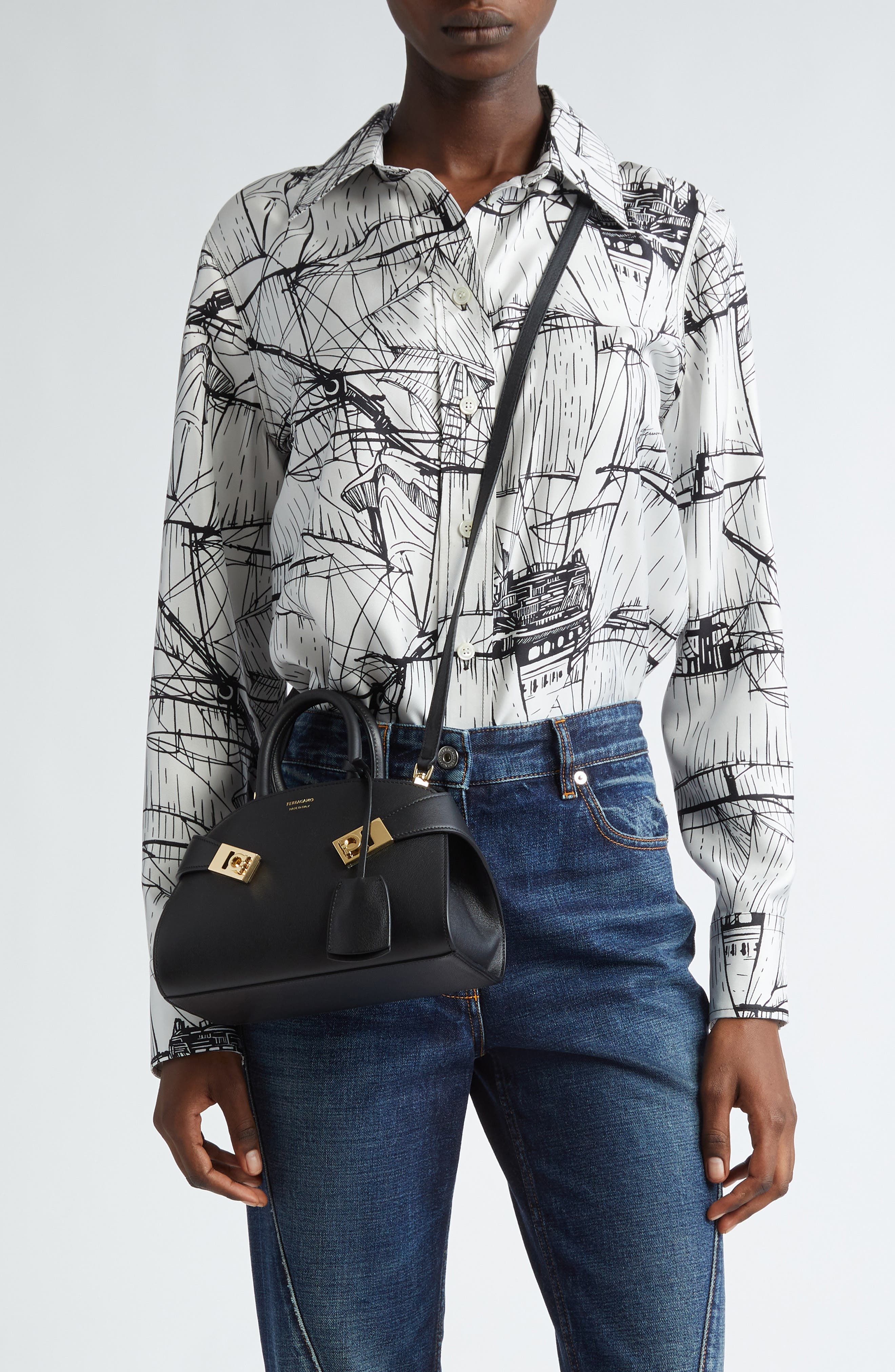Hug Soft Leather Crossbody Bag - 2