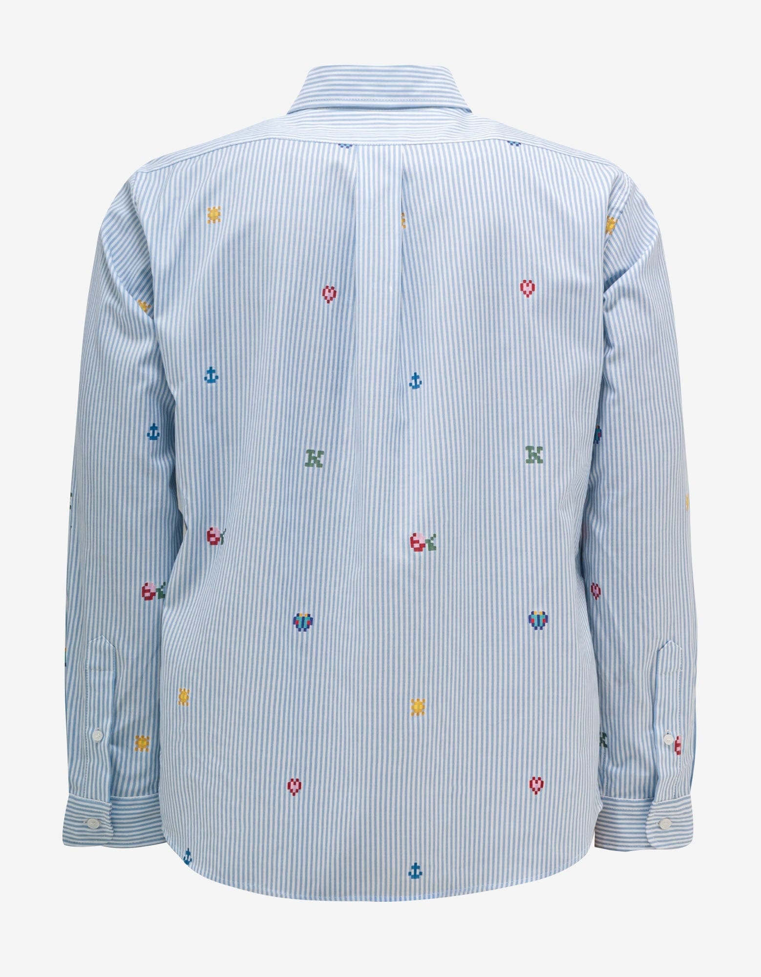 Blue 'Kenzo Pixel' Striped Shirt - 2