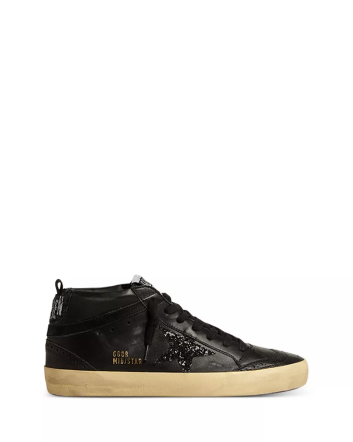 Women's Glitter Star Mid Top Sneakers - 1