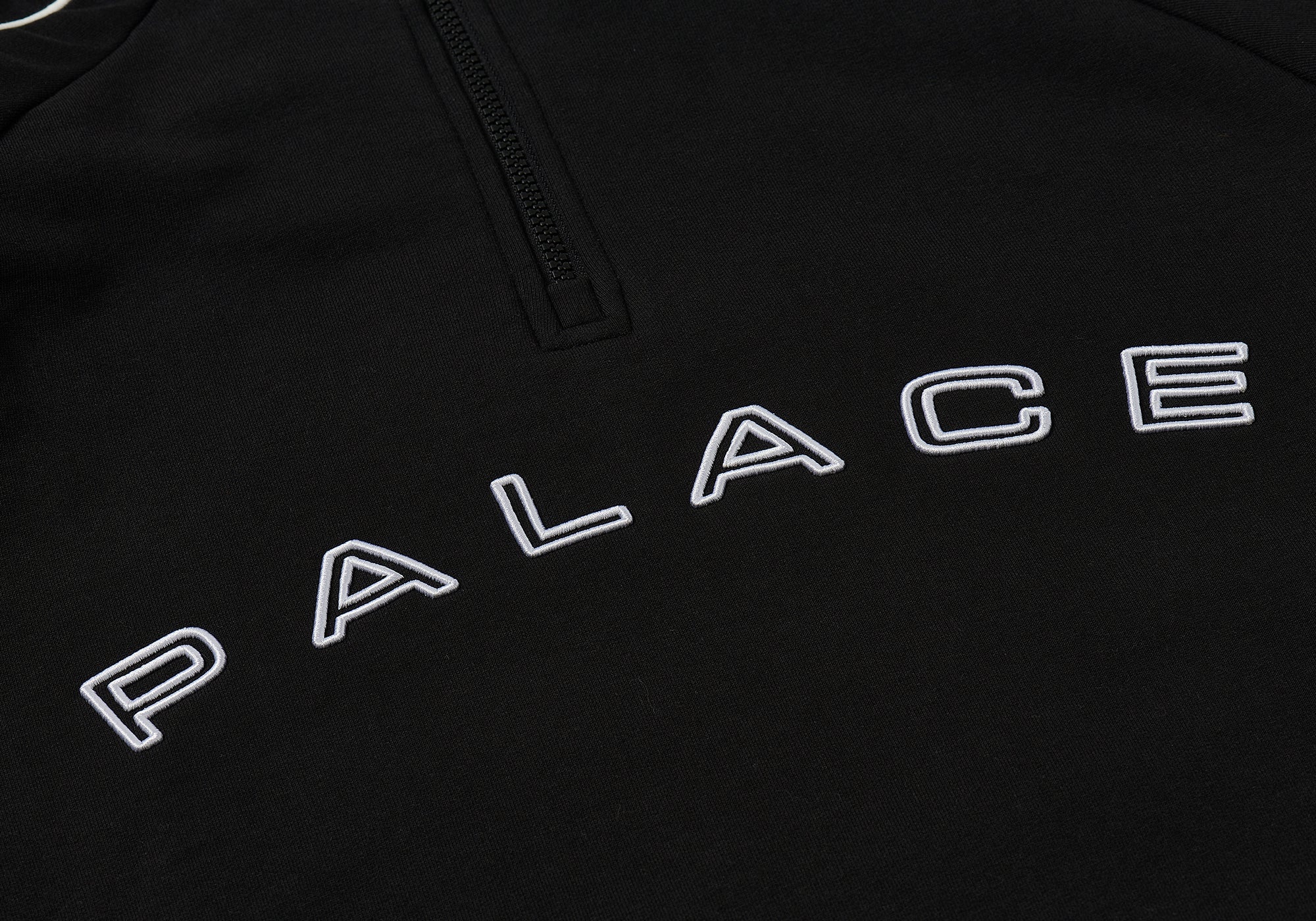 SPORT PIPED 1/4 ZIP BLACK - 3