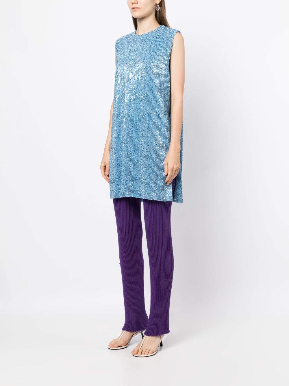 Isha sequin-embellished tunic top - 3