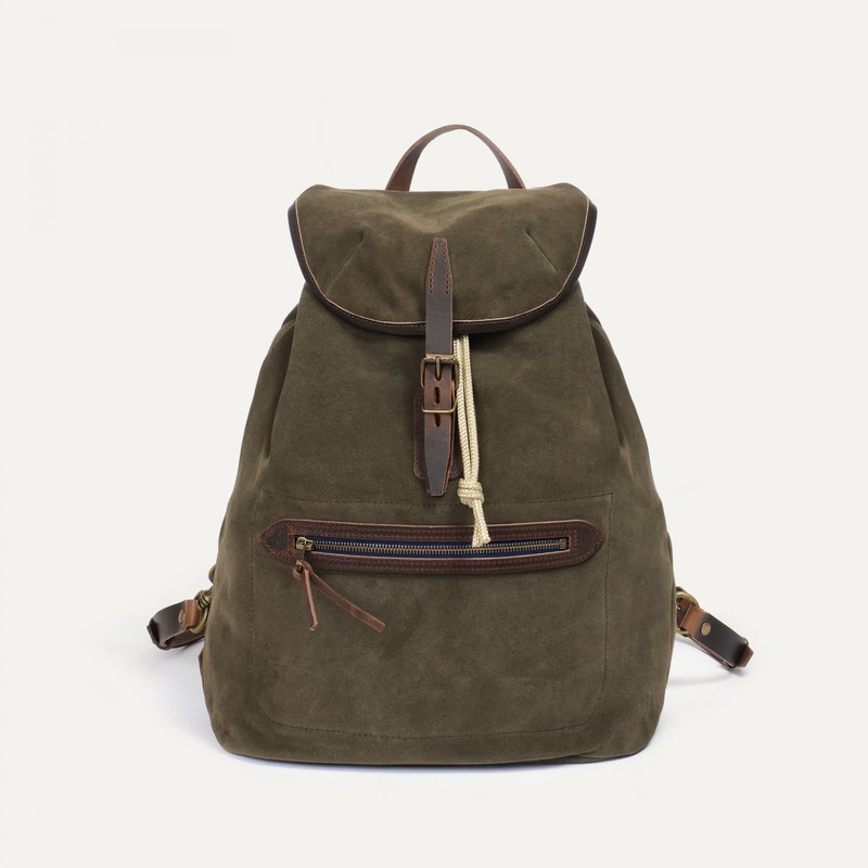 CAMP BACKPACK / SUEDE - MUSK 1