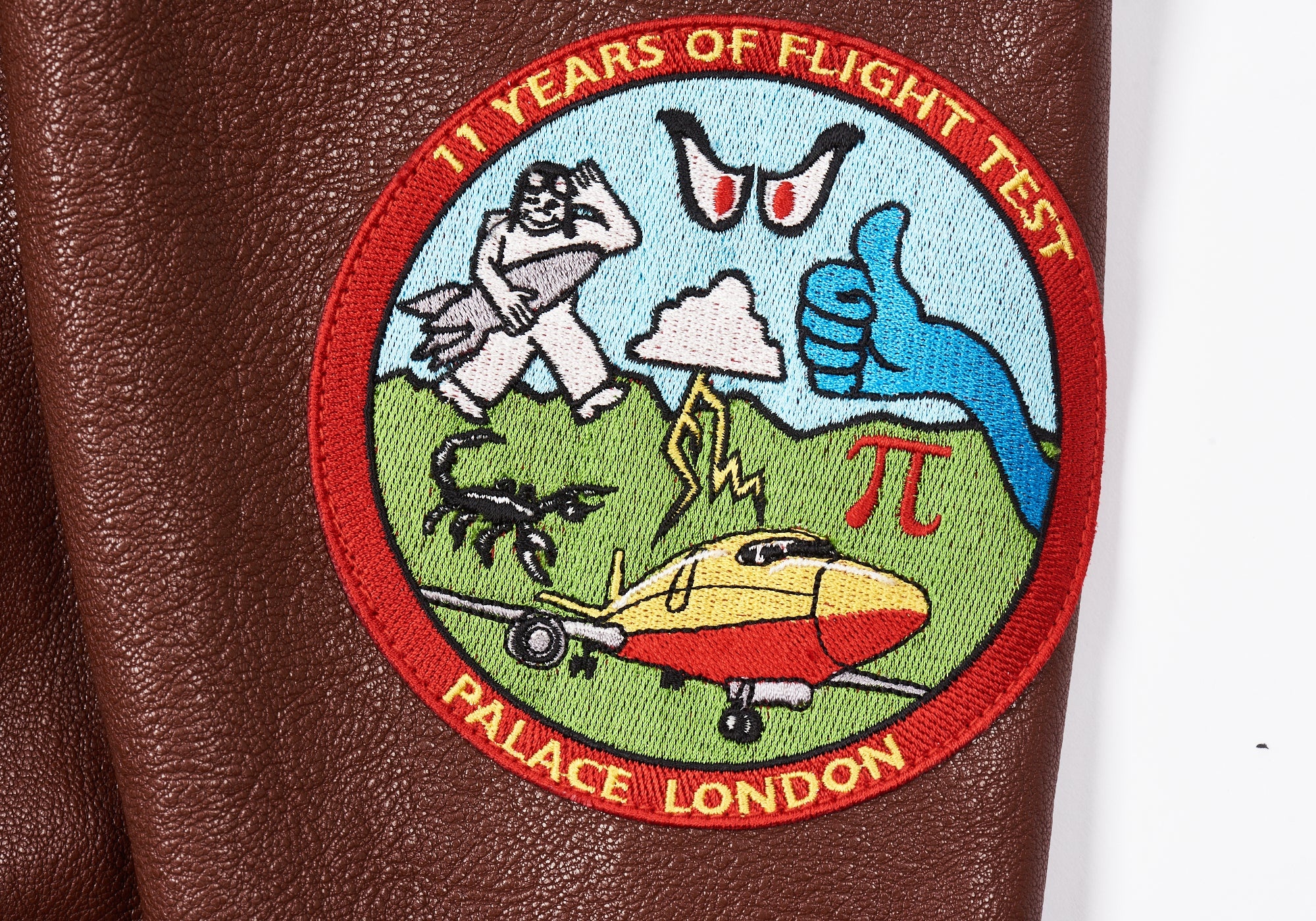 LEATHER FLIGHT JACKET BROWN - 11