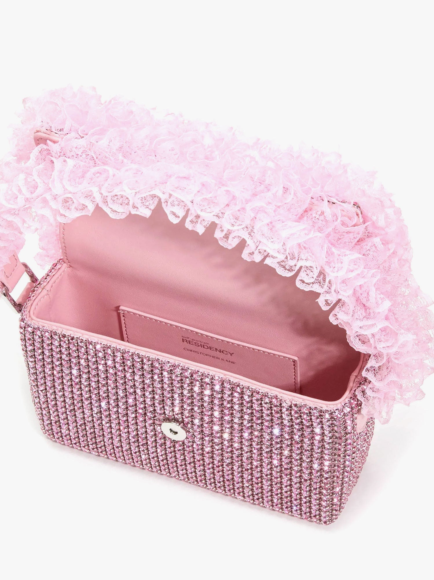 SELF PORTRAIT RESIDENCY - Self Portrait Residency Christopher Kane Residency Handbag With All-Over Sequins - 5