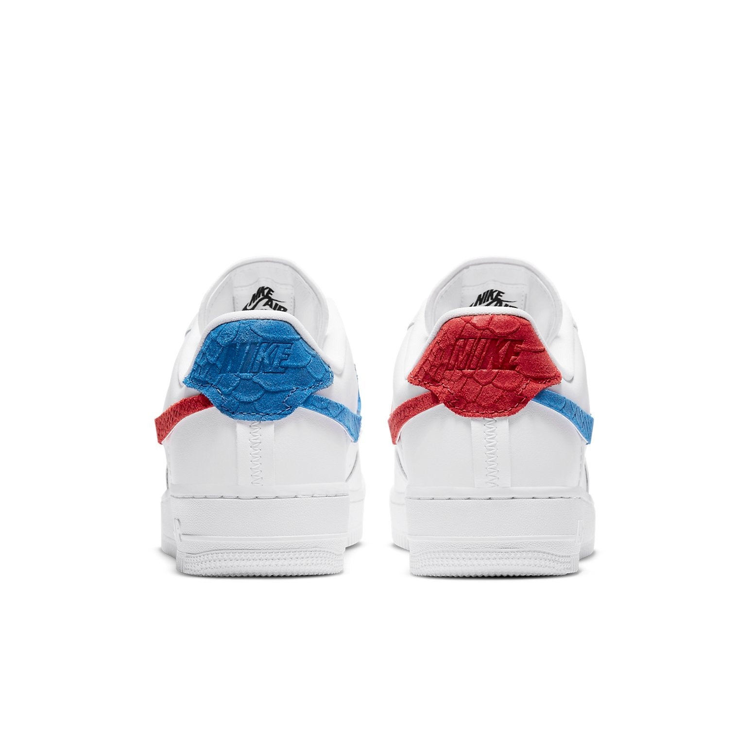 (WMNS) Nike Air Force 1 LXX 'Snakeskin - University Red Royal' DC1164-100 - 5