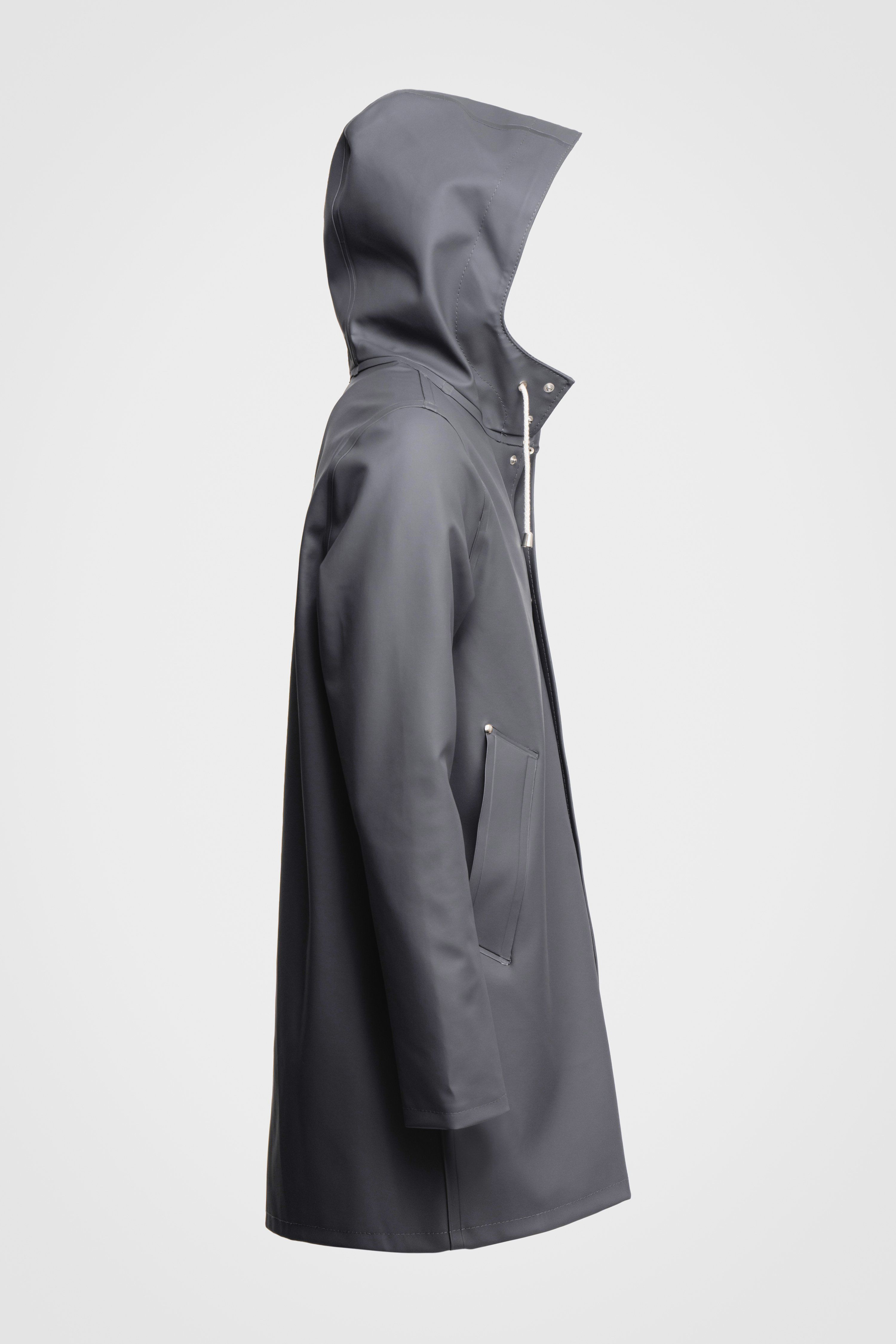 Stockholm Raincoat Charcoal - 7