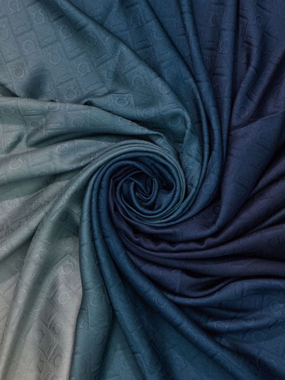 monogram shawl - 3