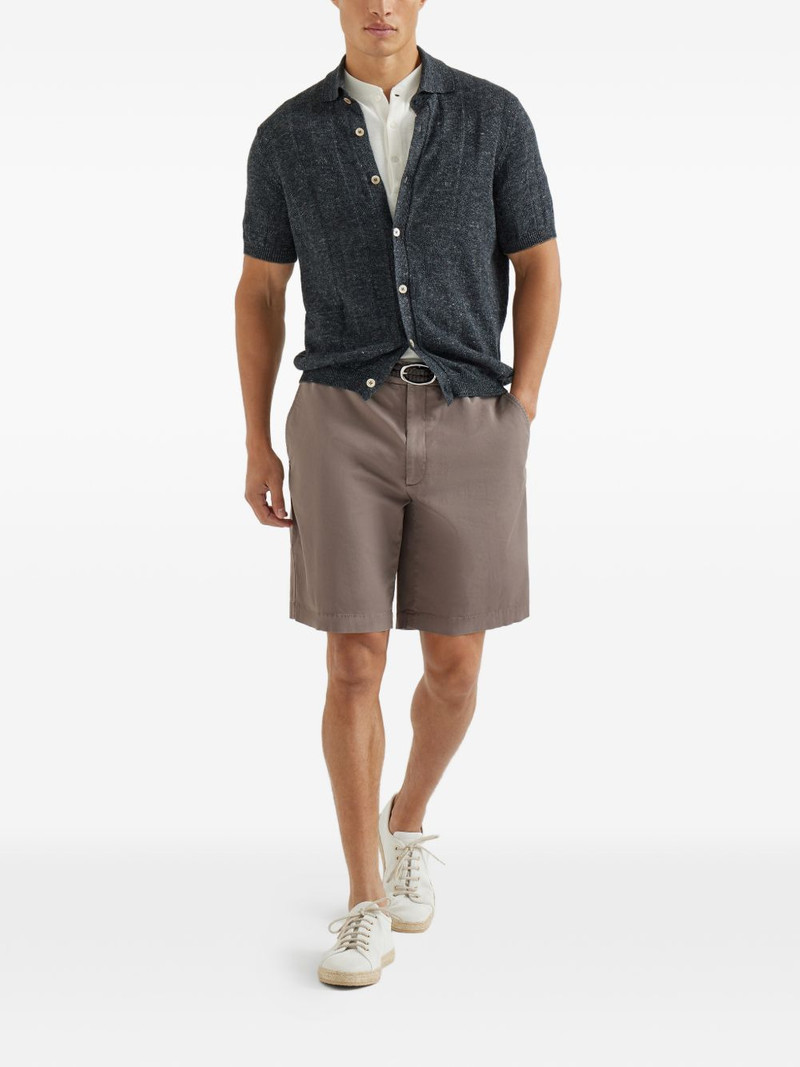 Brunello Cucinelli short-sleeve cardigan outlook