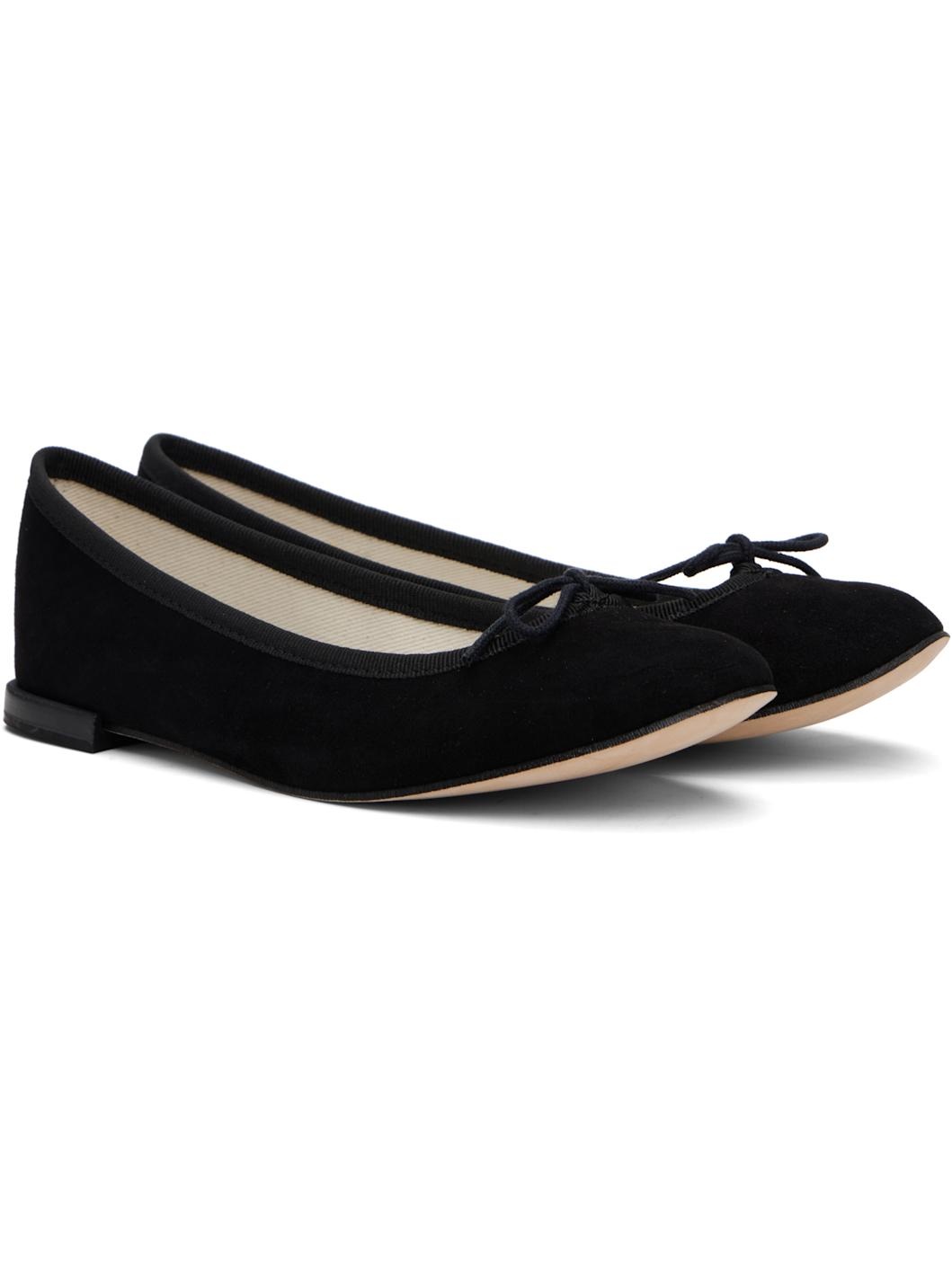 Black Cendrillon Ballerina Flats - 4