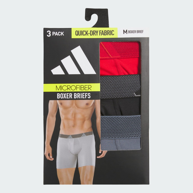 Microfiber 3-Pack Boxer Briefs 5