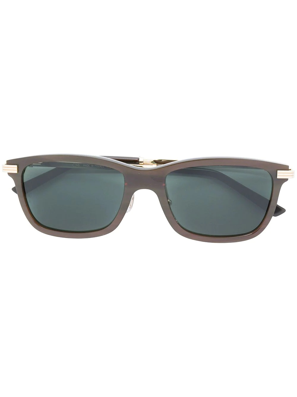 C Décor rectangular-frame sunglasses - 1