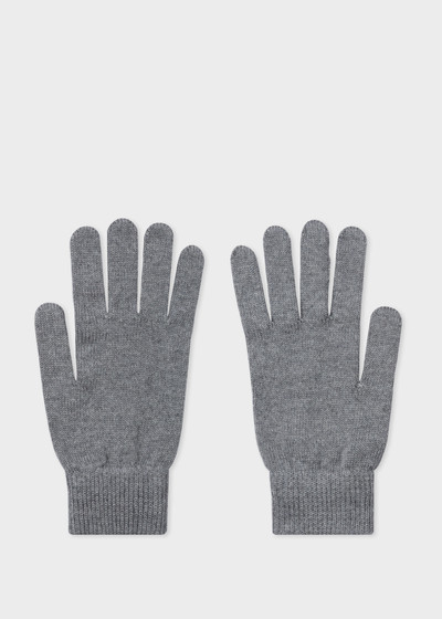 Paul Smith Zebra Logo Wool Gloves outlook
