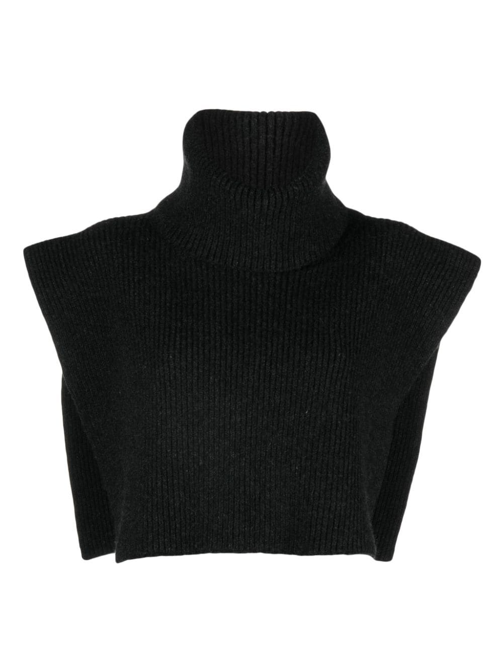 Emmit roll-neck cashmere collar - 1