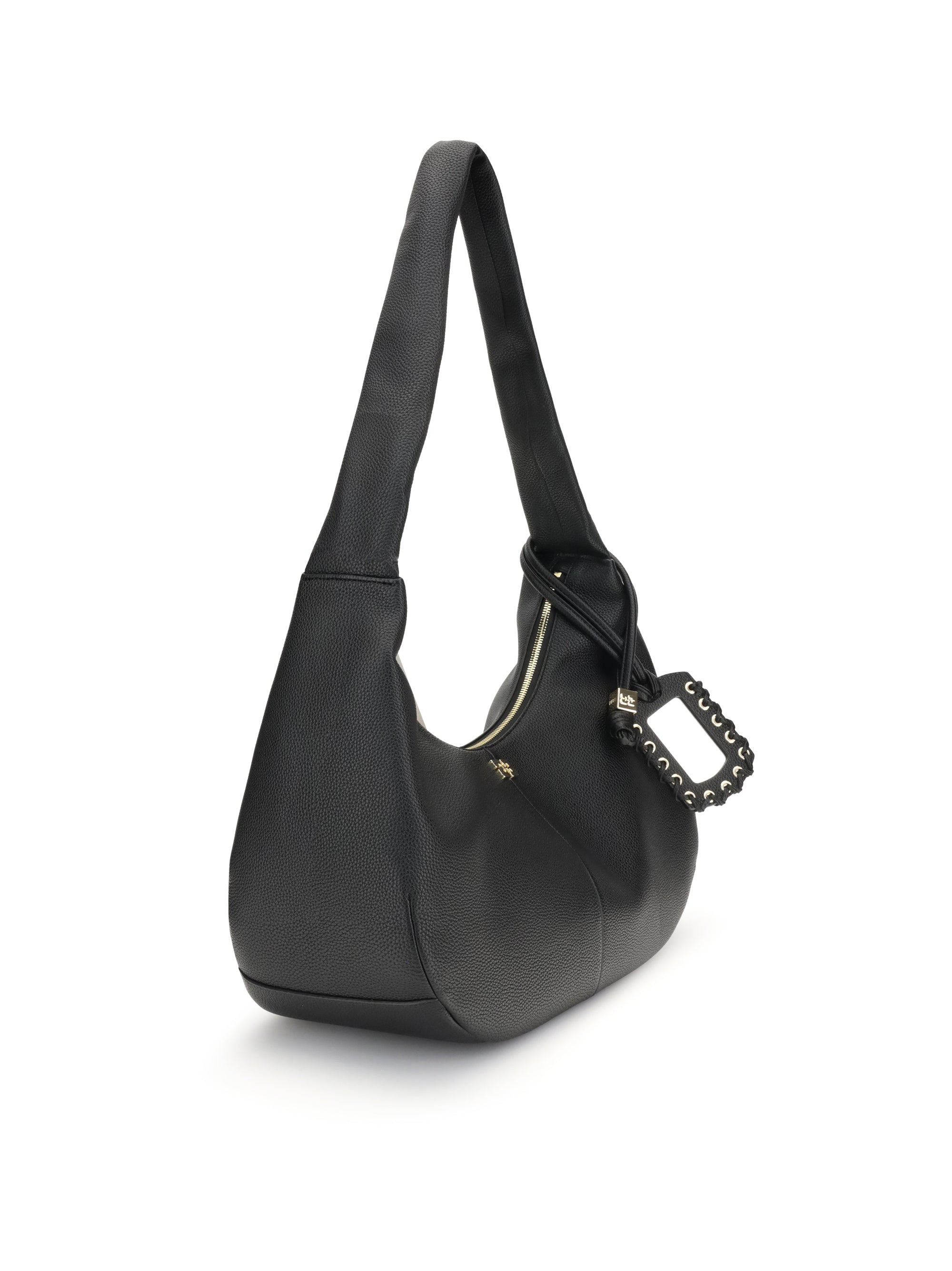Ganni Women Hobo Medium Grained - 2