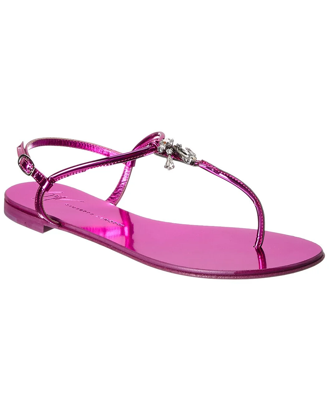 Giuseppe Zanotti Rock Leather Sandal - 1