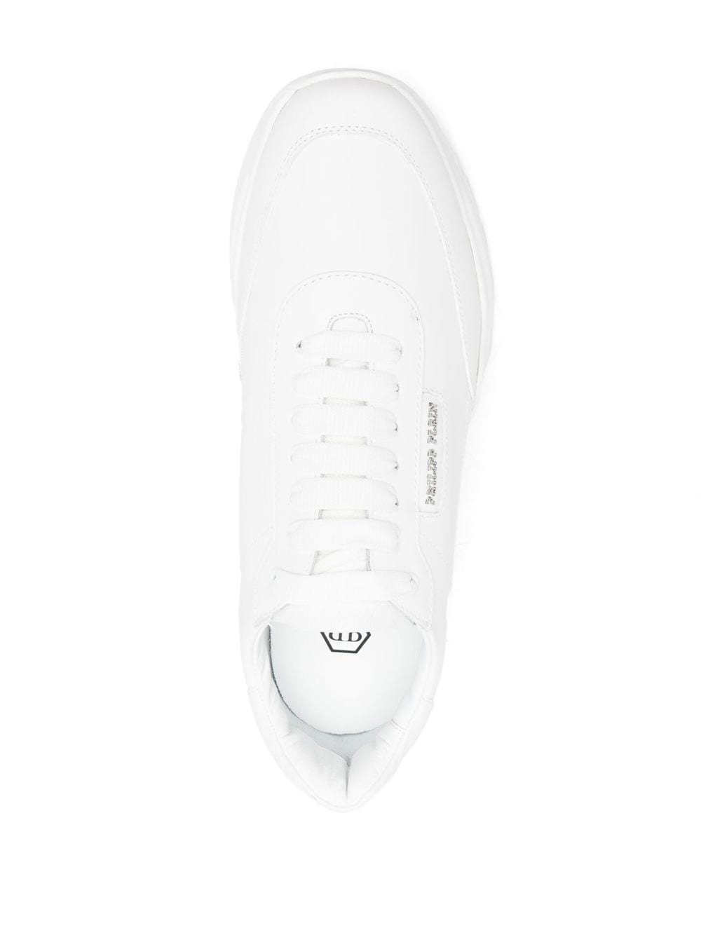 Runner leather low-top sneakers - 4