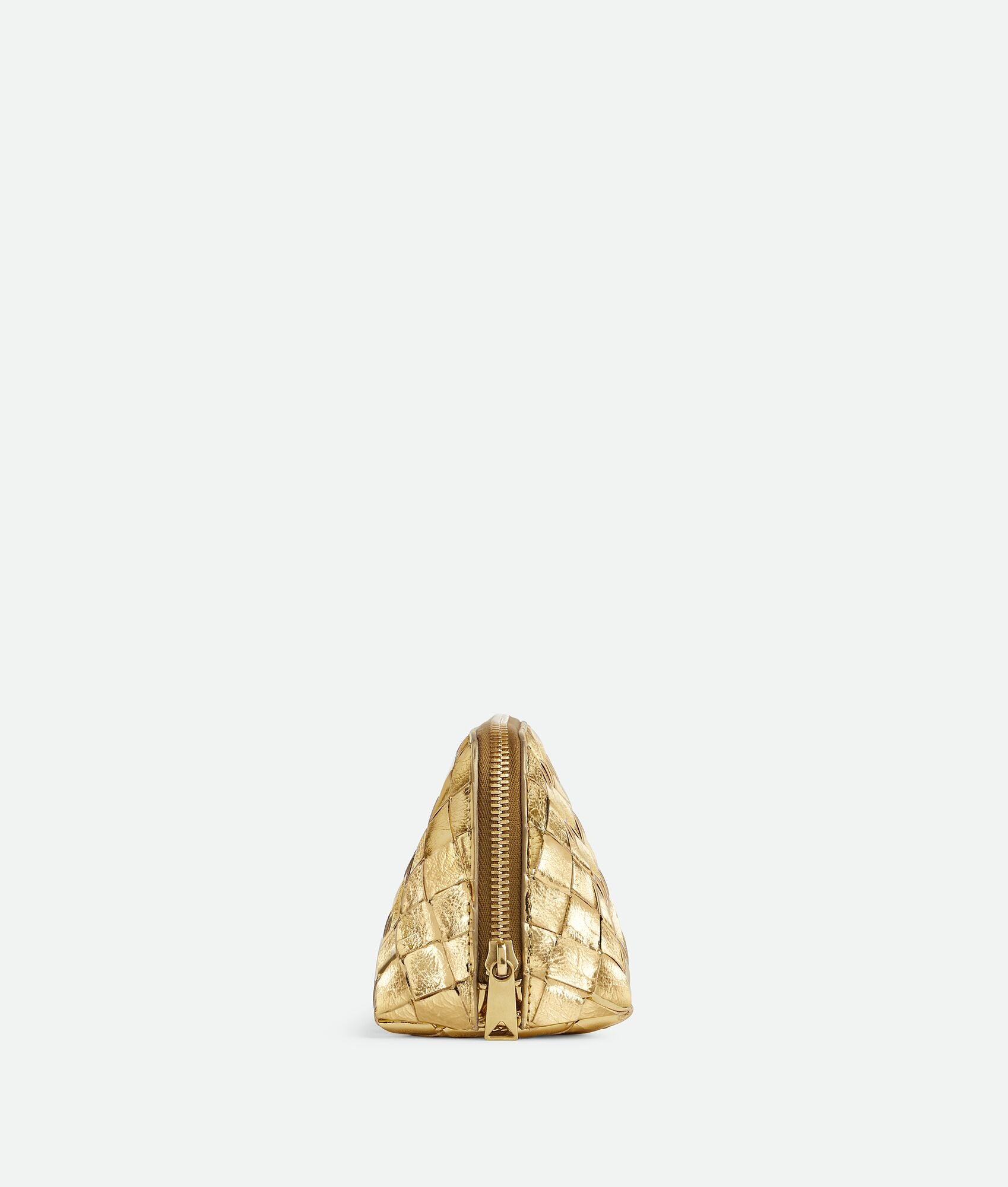 Intrecciato Small Half-Moon Beauty Pouch - 3