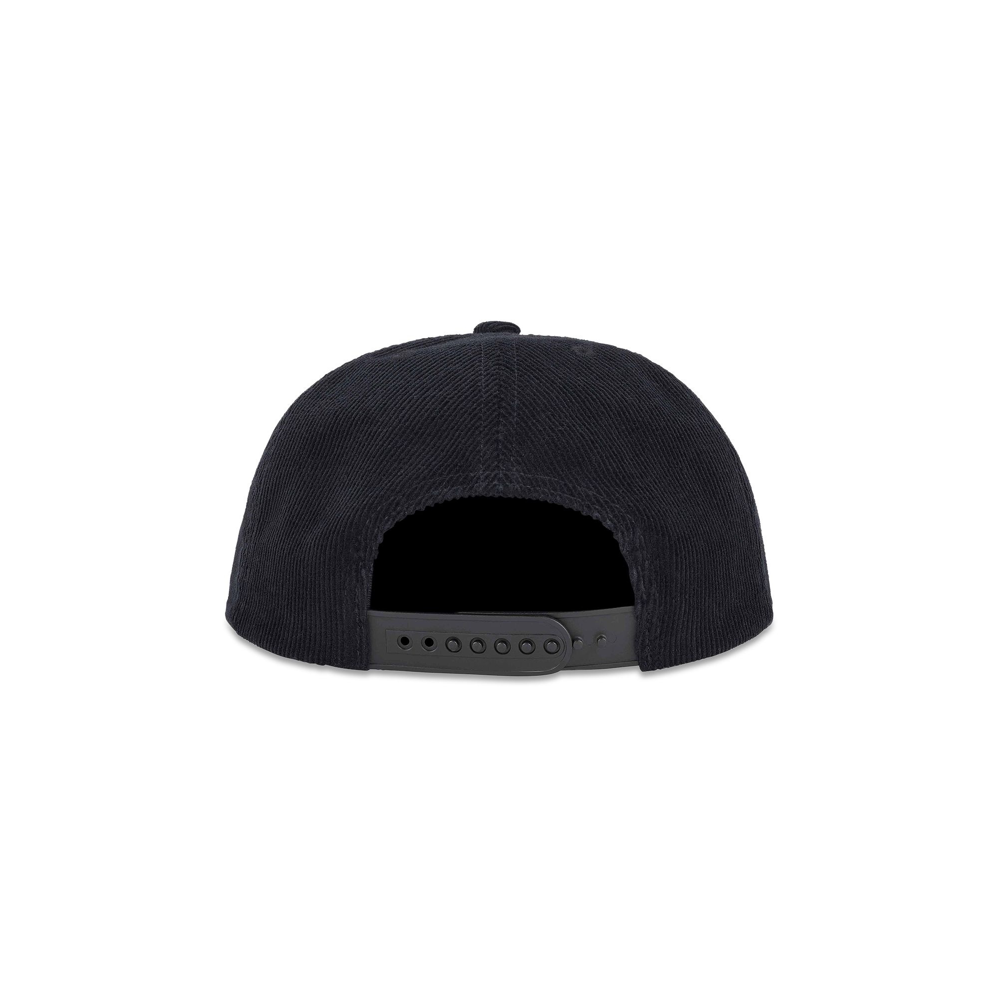 Supreme Champagne Corduroy 5-Panel 'Black' - 2