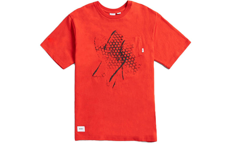 Vans Vault x WTAPS T-Shirt 'Orange' VN0A4TRDZXT1 - 2