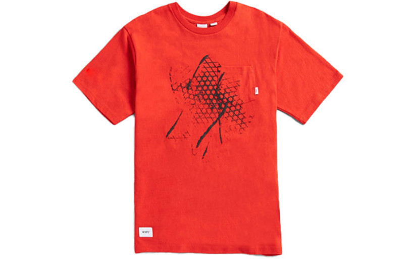 Vans Vans Vault x WTAPS T-Shirt 'Orange' VN0A4TRDZXT1 outlook
