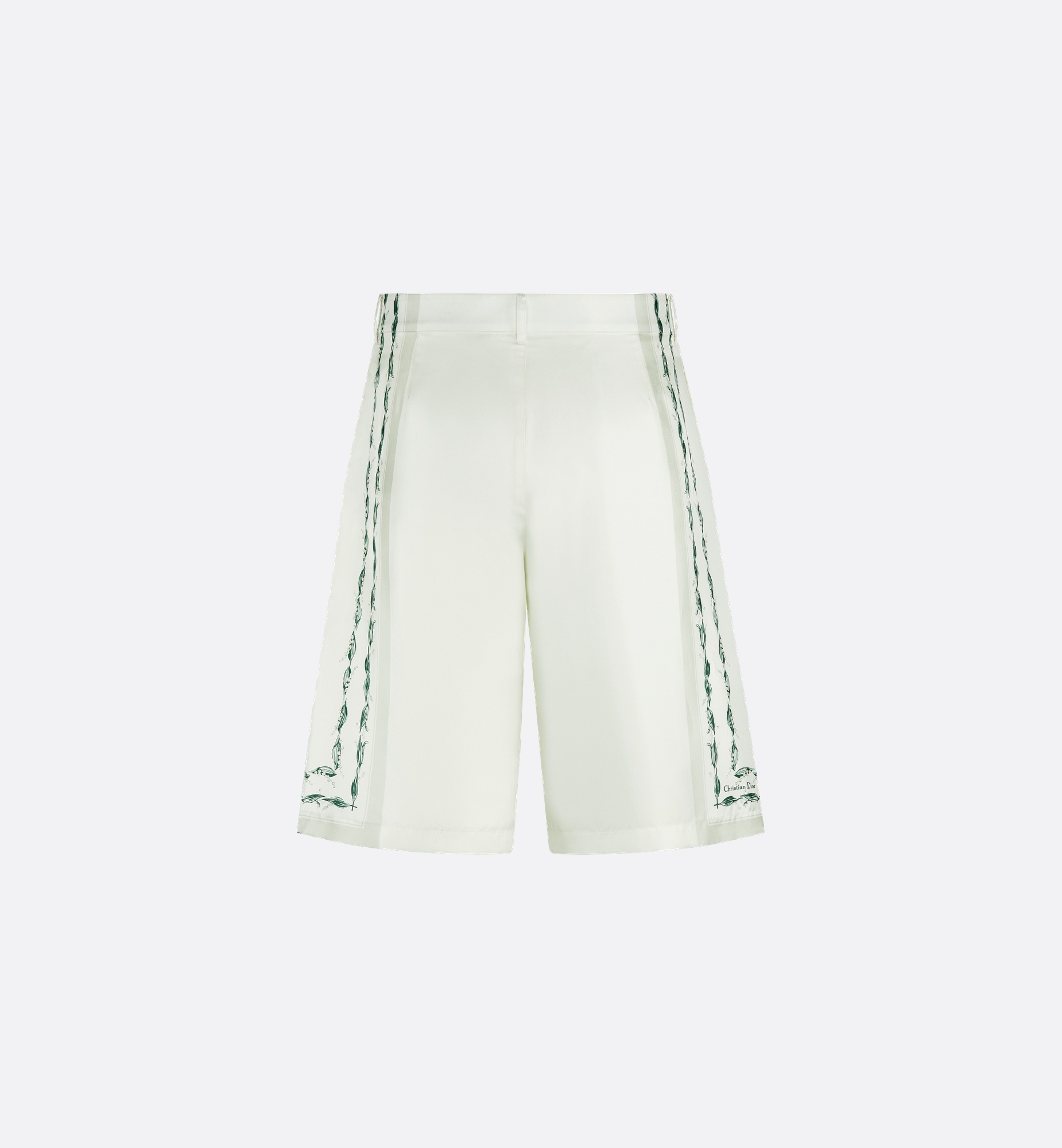 Christian Dior Couture Lily of the Valley Bermuda Shorts - 5